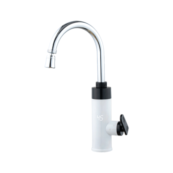 SS-13-34 صنبور ماء كهربائي عمودي مقاوم للماء دافئ صنبور كهربائي سريع سخان مياه بدون خزان